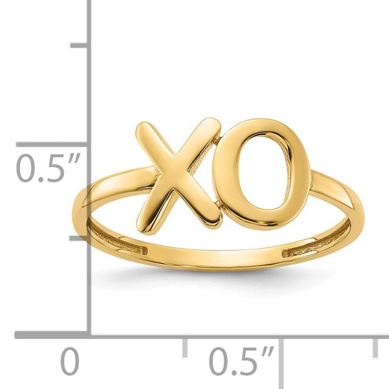 Gold Polished X & O Rings