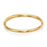 14K Polished Double Crisscross Ring view 2
