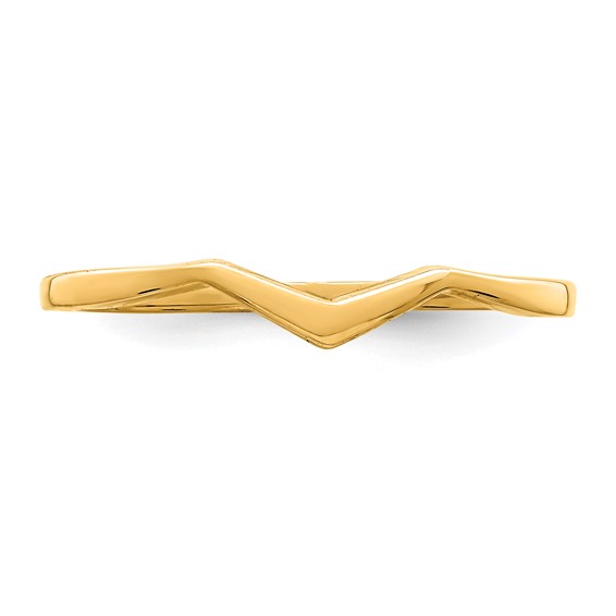 14K Zig Zag Ring