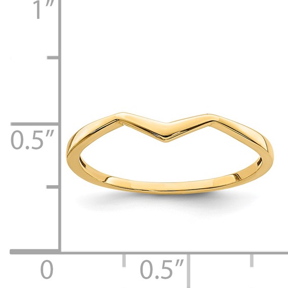 14K Zig Zag Ring
