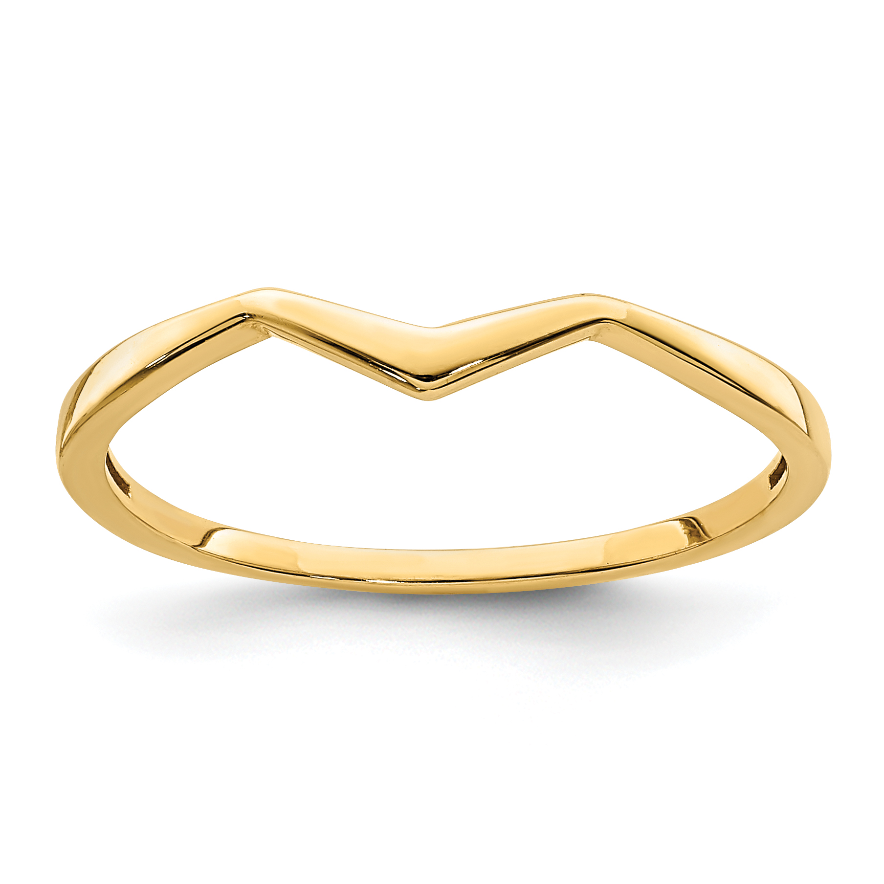 14K Zig Zag Ring R673 886774106861| eBay