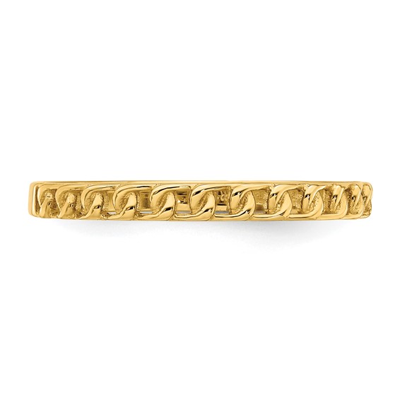 Chain Link Pattern Stackable Band