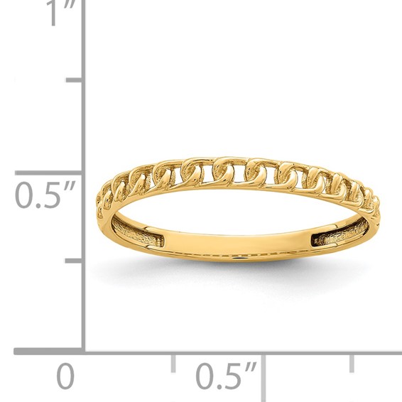 Chain Link Pattern Stackable Band