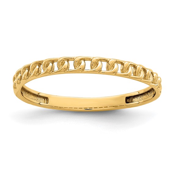 Chain Link Pattern Stackable Band