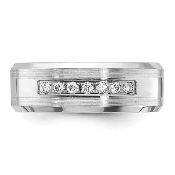 7- .025 RD DIAS, COLBALT MEN'S RING - Mel:F60