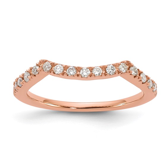 14kr Diamond Wedding Band