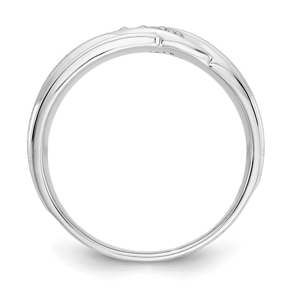 10k White Gold Diamond Ring