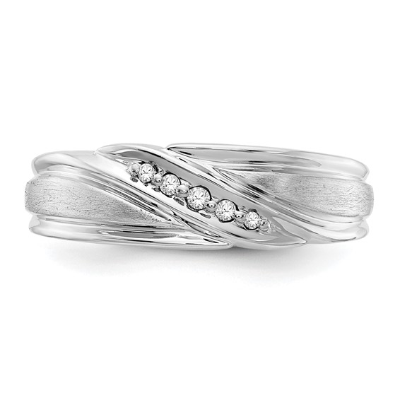 10k White Gold Diamond Ring
