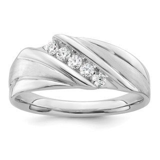 10kw Mens Diamond Band