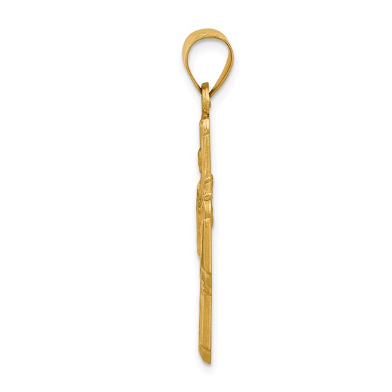 Gold Four Way Medal Pendants