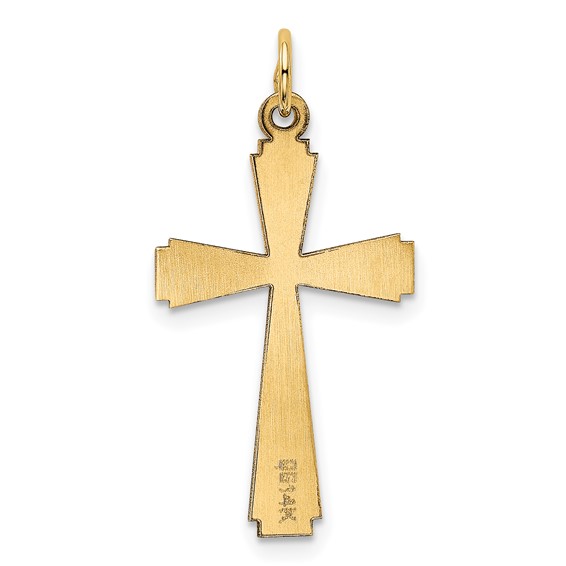14k Cross Charm