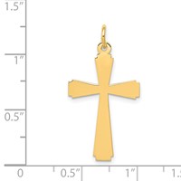 14K Cross Charm view 4
