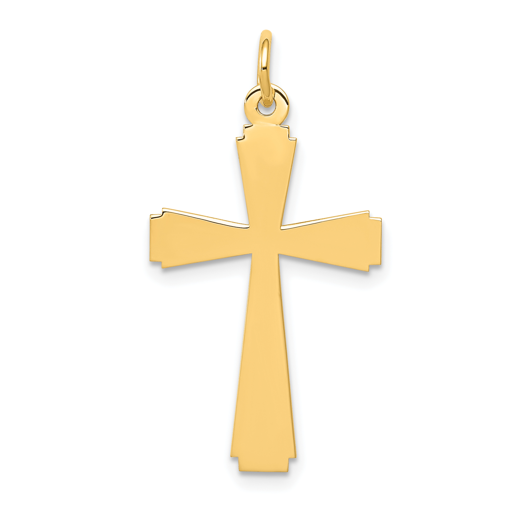 14k Cross Charm (REL81)