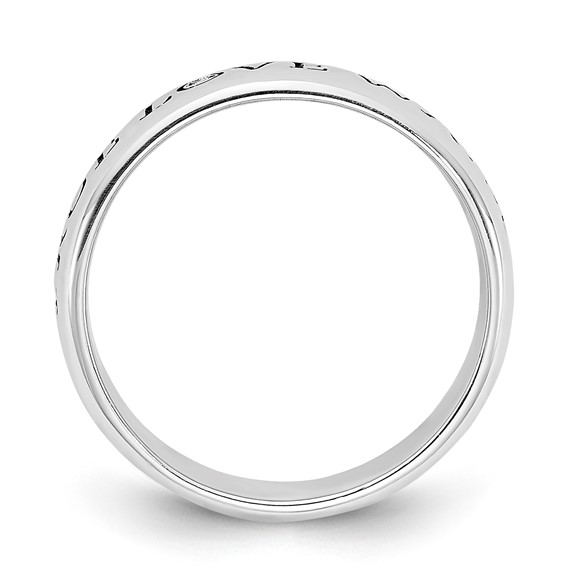 Sterling Silver Diamond Ring