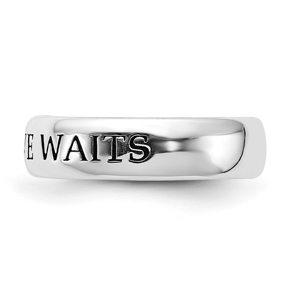 Sterling Silver Diamond Ring