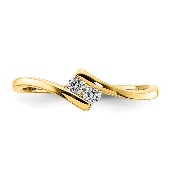 10k Yellow Gold Diamond Ring