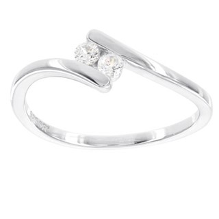 10k Rose Gold Diamond Ring