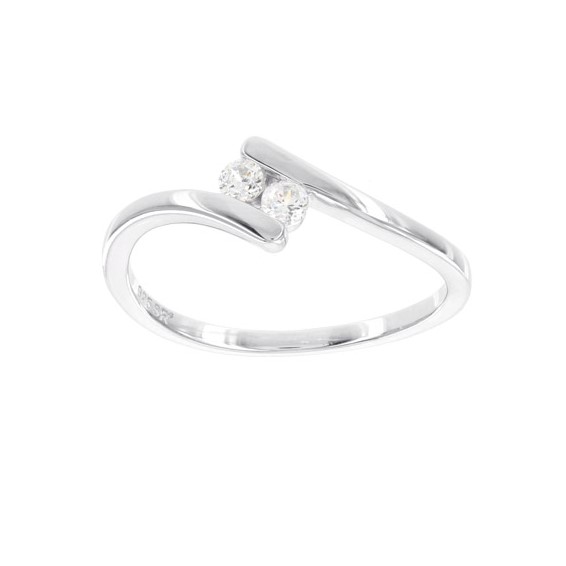 10k Rose Gold Diamond Ring