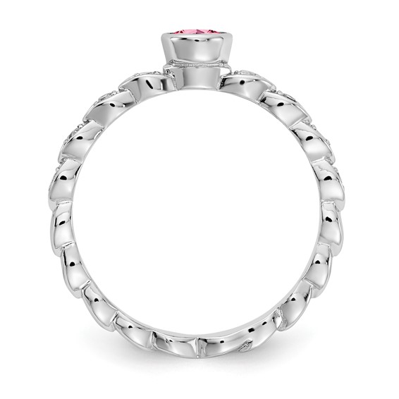 Oval Gemstone & Diamond Rings