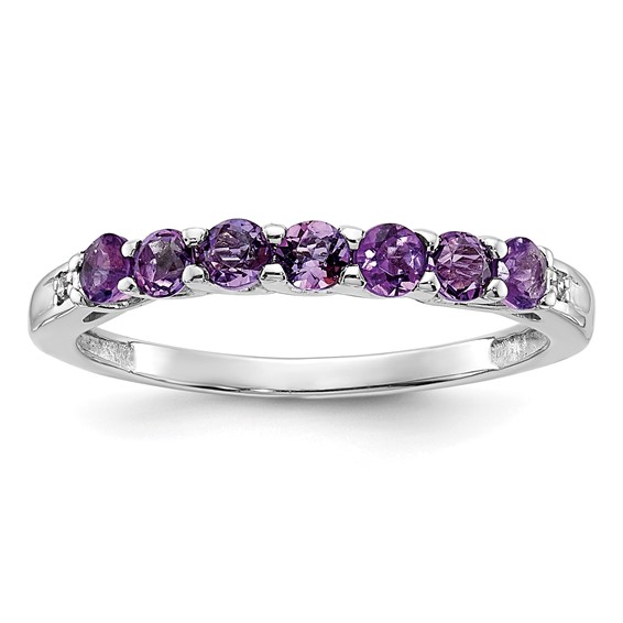 Gemstone and Diamond Ring