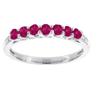 7 - 2.5MM RD Created Ruby, 2 - 200' RD - Stone:B Mel:S45