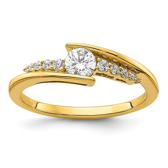 10ky Diamond Complete Promise Ring