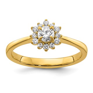 10ky Diamond Complete Promise Ring