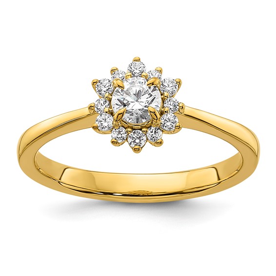 10ky Diamond Complete Promise Ring