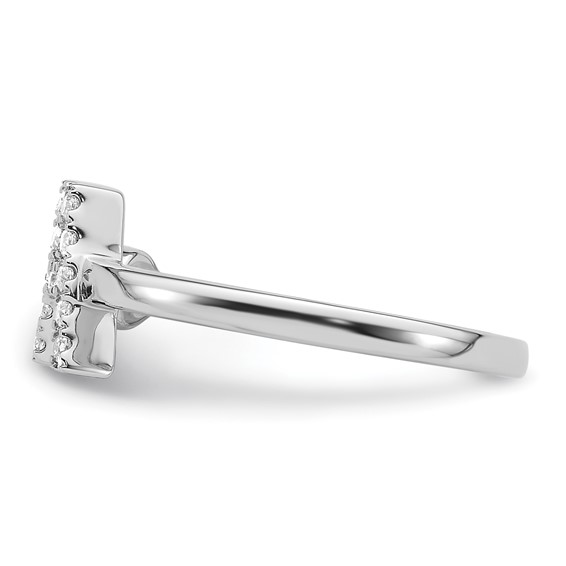 Initial Adjustable Diamond Rings