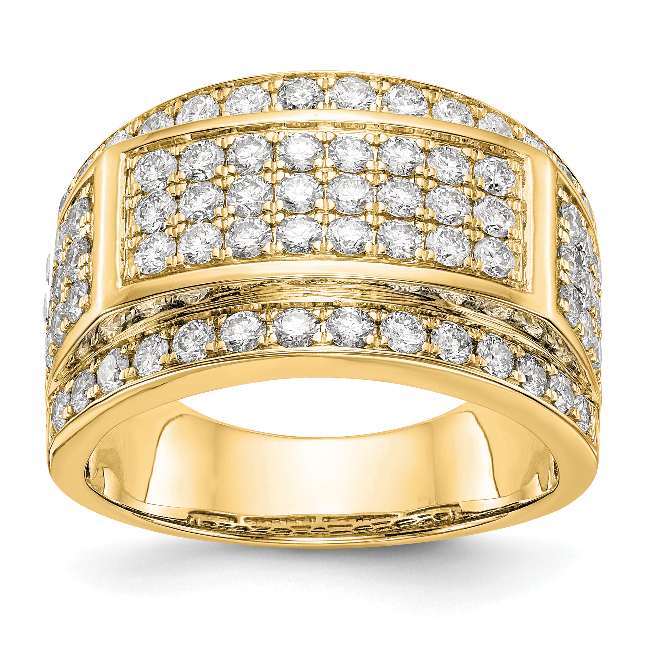 True Origin 14k 2 carat Lab Grown Diamond VS DEF Ring (RM10306-206-LD)