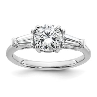 Gold Diamond 3-Stone Engagement Ring