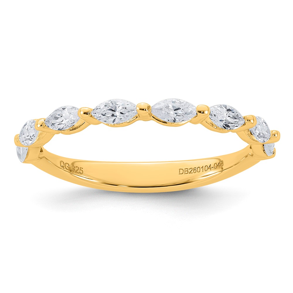True Origin 14K Yellow Gold 0.50 Ct Lab Grown Diamond VS+ F+ Complete Wedding Band