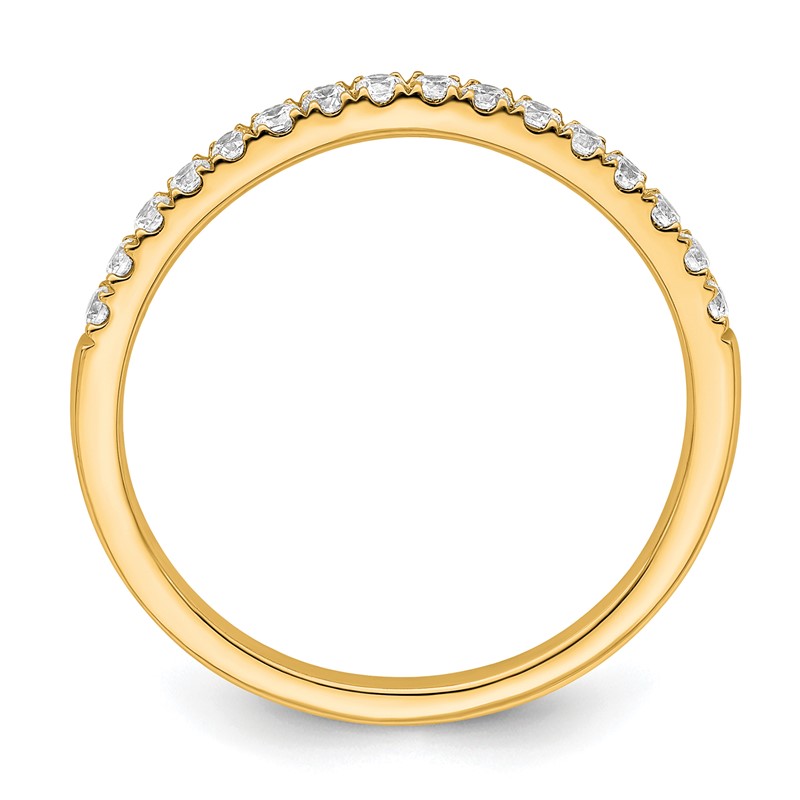 True Origin 14k 1/2 carat Lab Grown Diamond VS DEF Set of Two Wedding Bands
