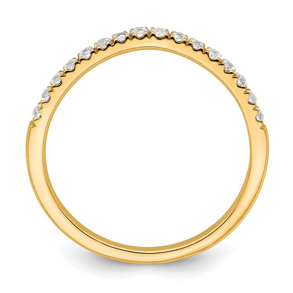 True Origin 14k 1/2 carat Lab Grown Diamond VS DEF Set of Two Wedding Bands (RM11004B-048-LD)