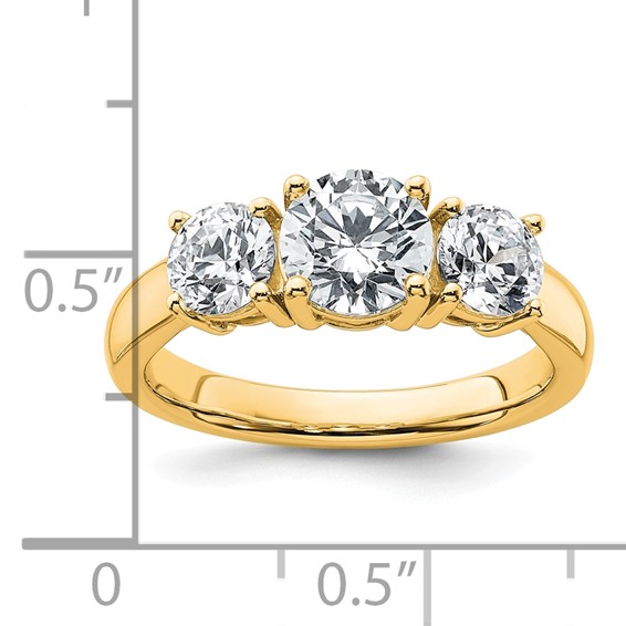 True Origin Lab Grown Diamond 3-Stone Rings