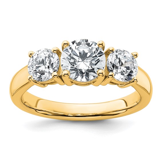True Origin Lab Grown Diamond 3-Stone Rings
