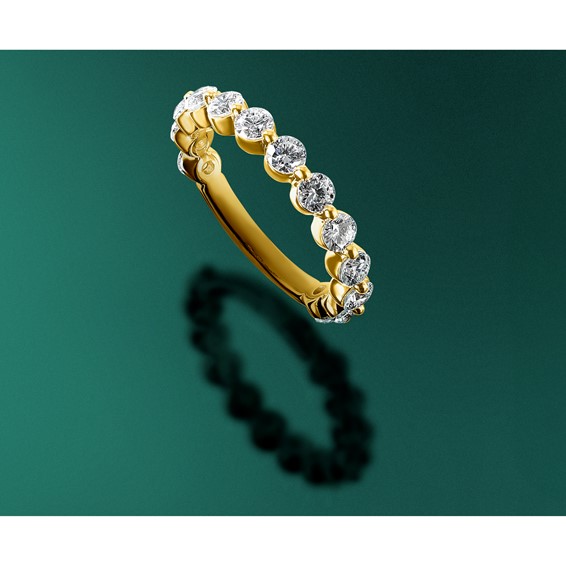 True Origin Lab Grown Diamond 12-Stone Bands