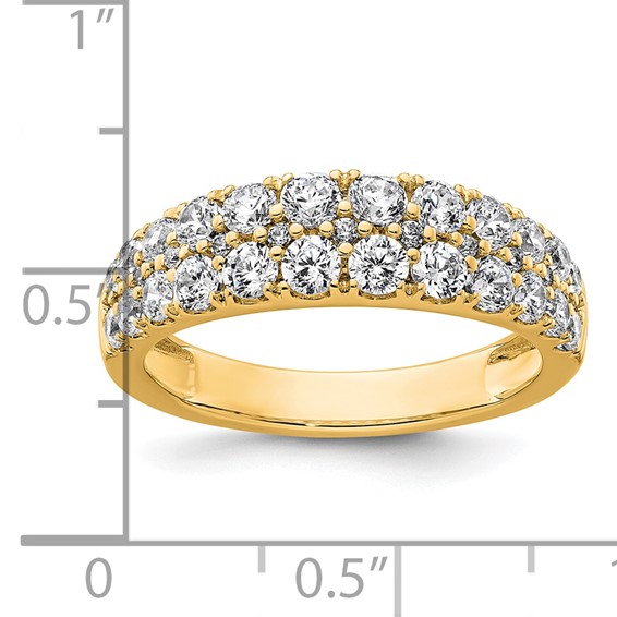True Origin Lab Grown Diamond Double Row Bands