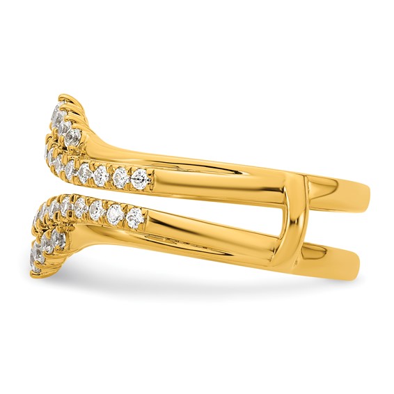 14k Complete Diamond Ring Guard