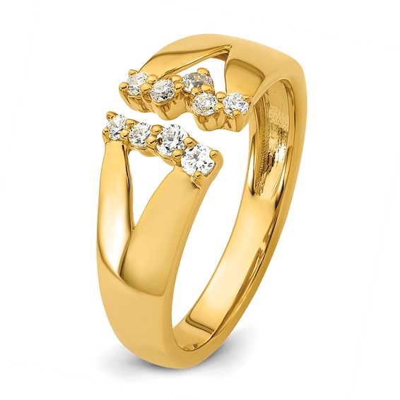 Gold Diamond Fashion Rings