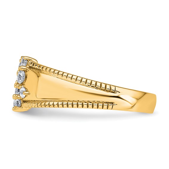 Gold Diamond Fashion Rings