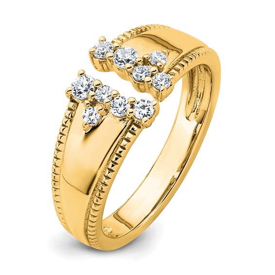 Gold Diamond Fashion Rings