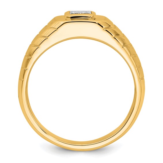 Gold IBGoodman Diamond Mens Rings