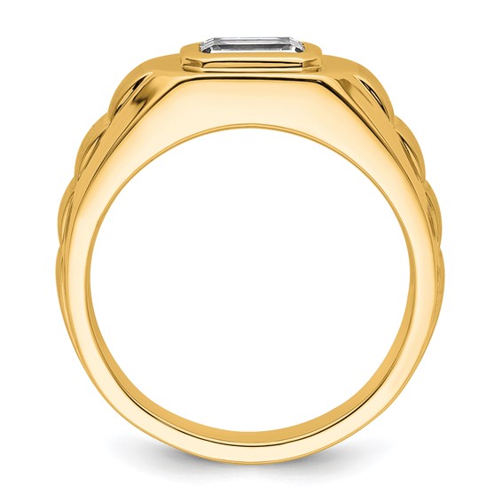 Gold IBGoodman Diamond Mens Rings