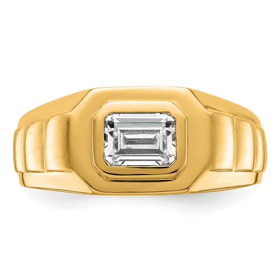 Gold IBGoodman Diamond Mens Rings