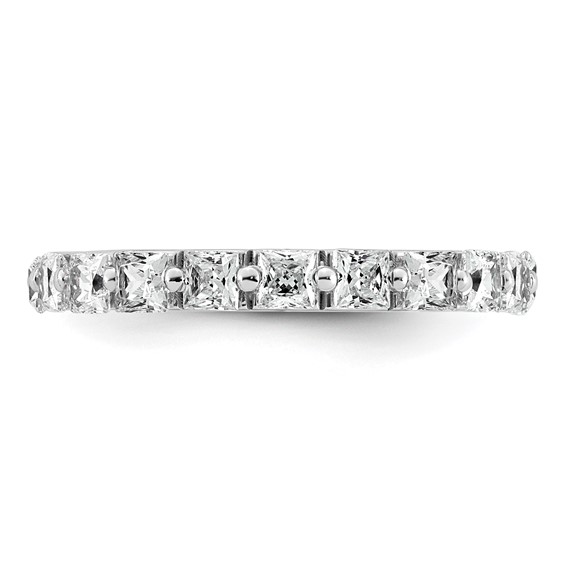 14k White Gold 1 carat Lab Grown Diamond VS+ F+ Complete Wedding Band