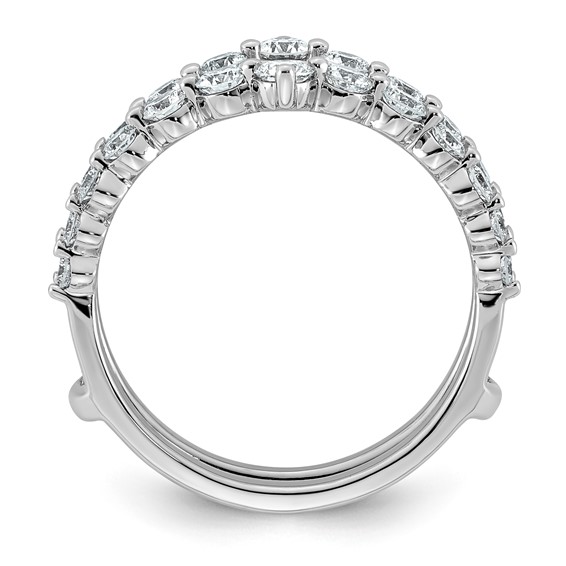 14kw 1ct Lab Grown Dia  VS+ F+ Complete Ring Guard