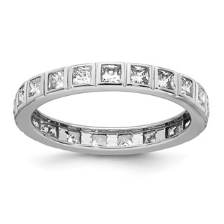 14ky 1ct Lab Grown Dia VS+ F+ Comp Eternity Band