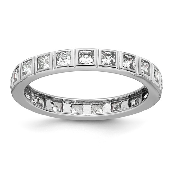 14ky 1ct Lab Grown Dia VS+ F+ Comp Eternity Band