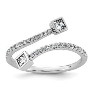 14kw 3/8ct Lab Grown Dia VS+ F+ Comp Fashion Ring